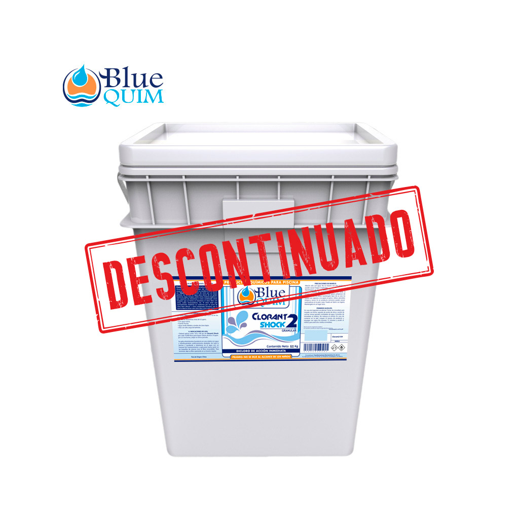 Dicloro de Acción Inmediata Clorant 2 Shock 50 kg - Blue Quim
