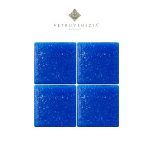 Mosaico Color azul mar “C050” 5x5 cm- Vetro Venezia