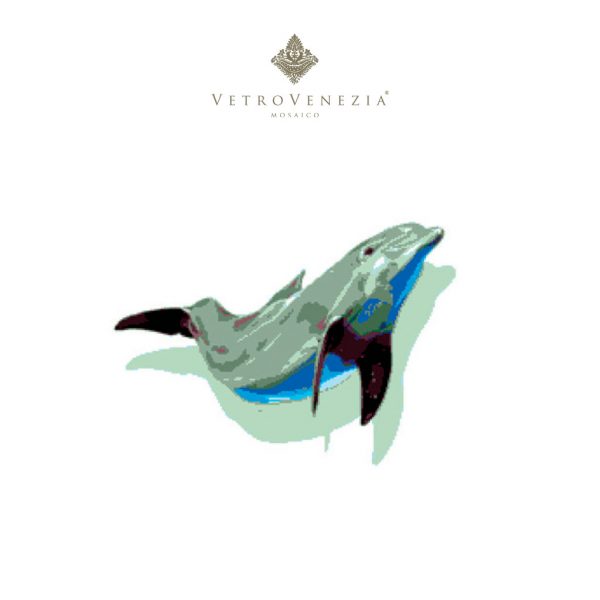 Figura Delfín 21 - Vetro Venezia
