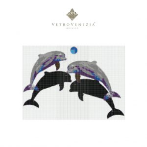 Figura Delfín 6 y 8 - Vetro Venezia