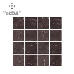 Petra Mármol Nero 5x5 cms, Línea Petra - Italo Vitreo