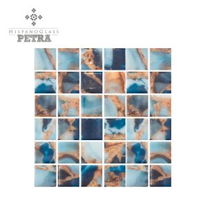 Petra Volkaris 2.5×2.5 cms, Línea Petra – Italo Vitreo