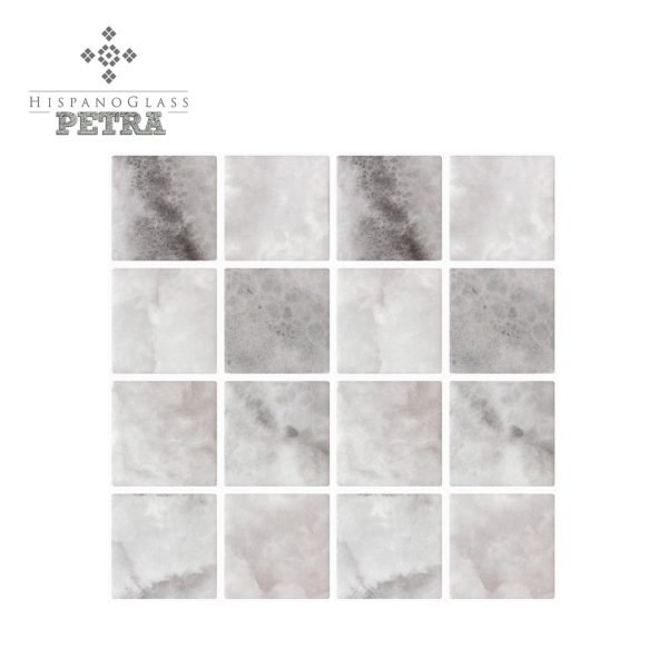 Petra Ónice Silver 5×5 cms, Línea Petra – Italo Vitreo