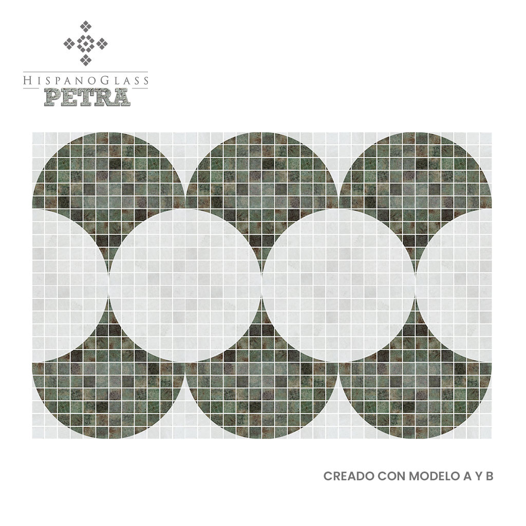 Petra Tessara B, 5×5 cms, Línea Petra – Italo Vitreo - Imagen 17