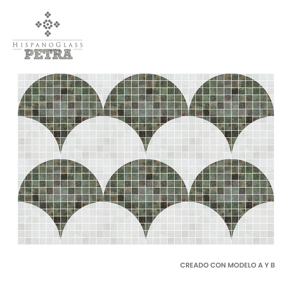 Petra Tessara B, 5×5 cms, Línea Petra – Italo Vitreo - Imagen 16
