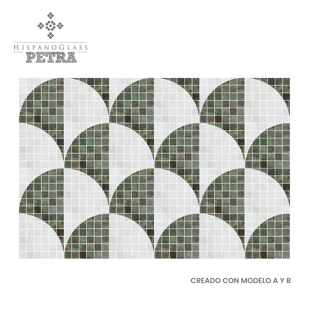 Petra Tessara B, 5×5 cms, Línea Petra – Italo Vitreo - Imagen 15