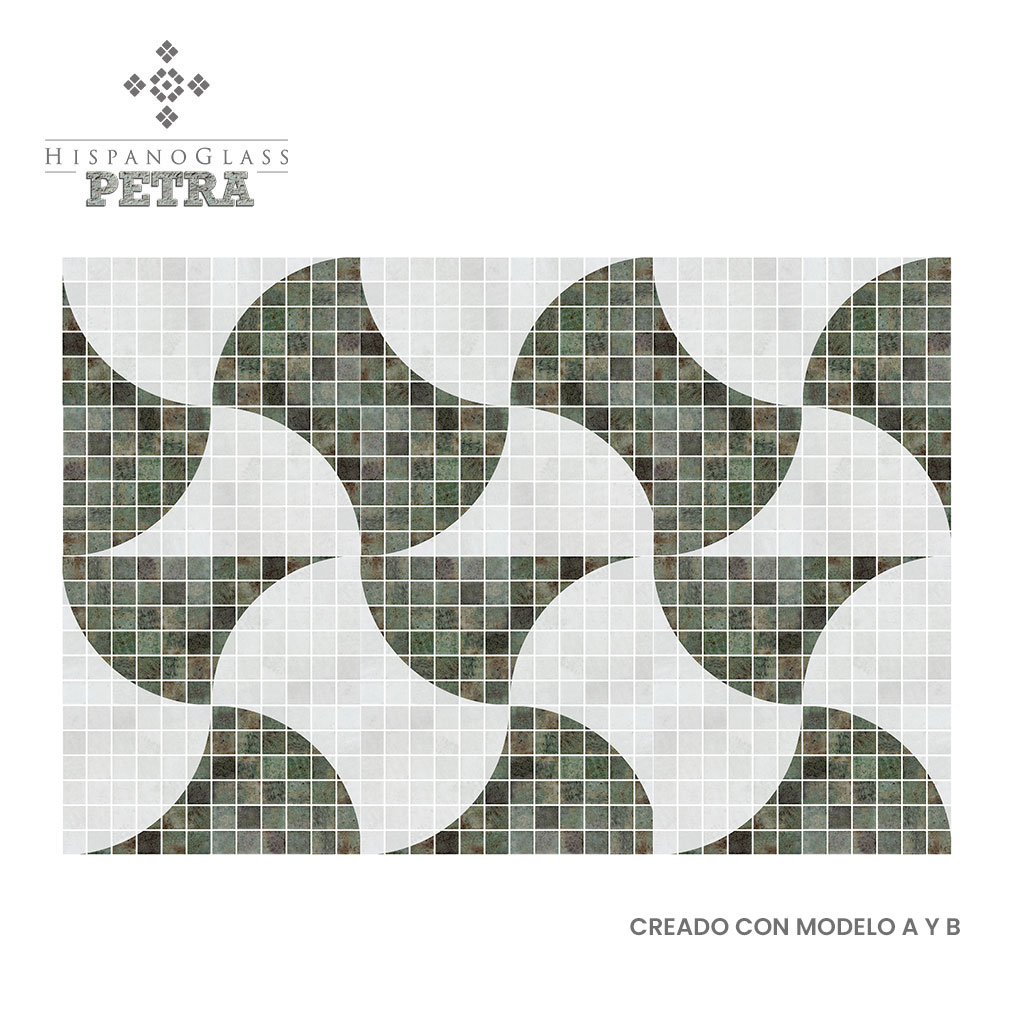 Petra Tessara B, 5×5 cms, Línea Petra – Italo Vitreo - Imagen 12