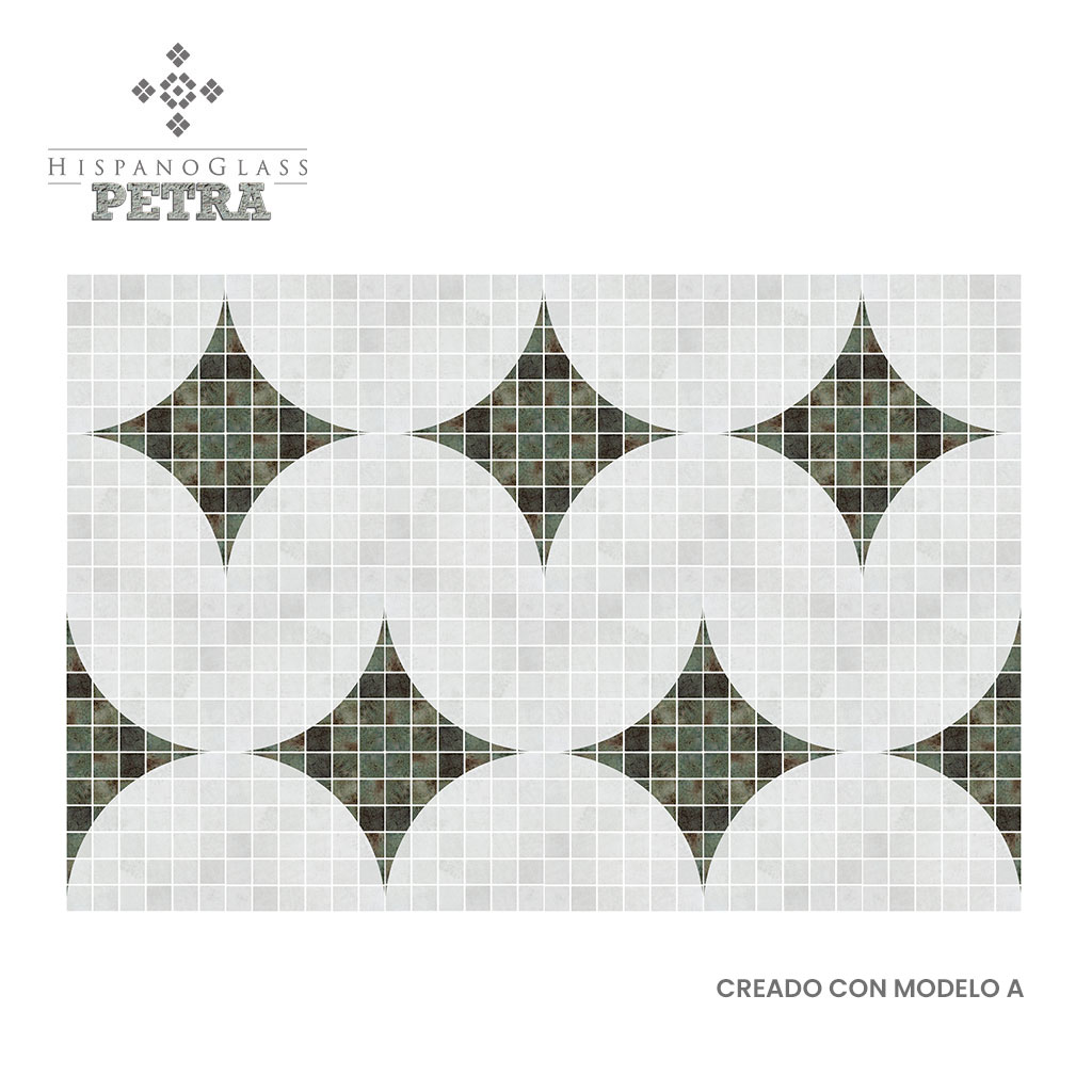 Petra Tessara B, 5×5 cms, Línea Petra – Italo Vitreo - Imagen 8