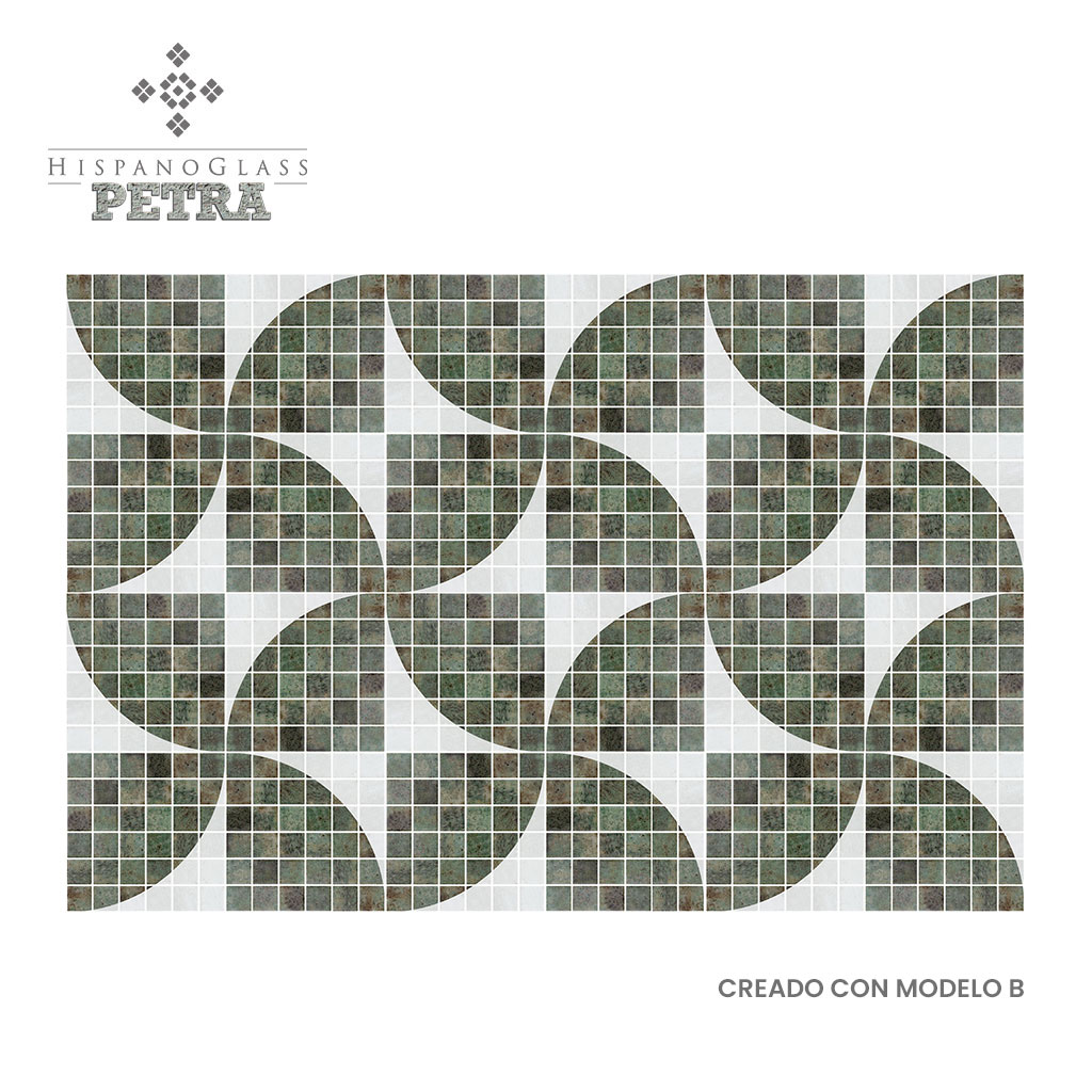 Petra Tessara B, 5×5 cms, Línea Petra – Italo Vitreo - Imagen 6
