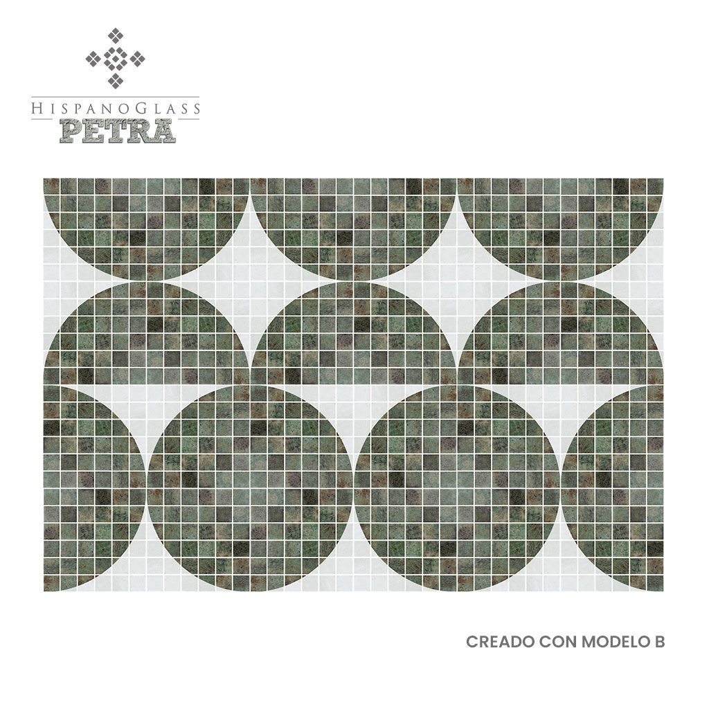 Petra Tessara B, 5×5 cms, Línea Petra – Italo Vitreo - Imagen 4