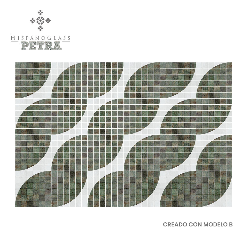Petra Tessara B, 5×5 cms, Línea Petra – Italo Vitreo - Imagen 3
