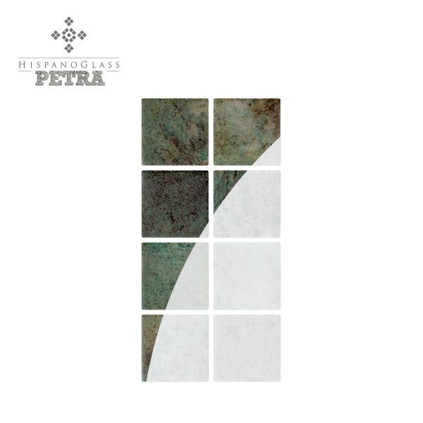 Petra Tessara A, 5×5 cms, Línea Petra – Italo Vitreo