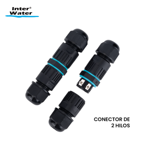 Conector Eléctrico NOVA LED de 2 Hilos - Inter Water