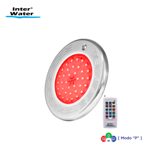 Reflector Inter NOVA LED Acero Inox, 15 cms, con Control - Inter Water