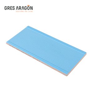 Azulejo Astriado Azul Claro - Gres de Aragón