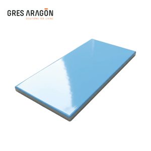 Azulejo Brillante Azul Claro - Gres de Aragón