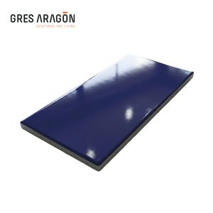 Azulejo Brillante Azul Oscuro - Gres de Aragón