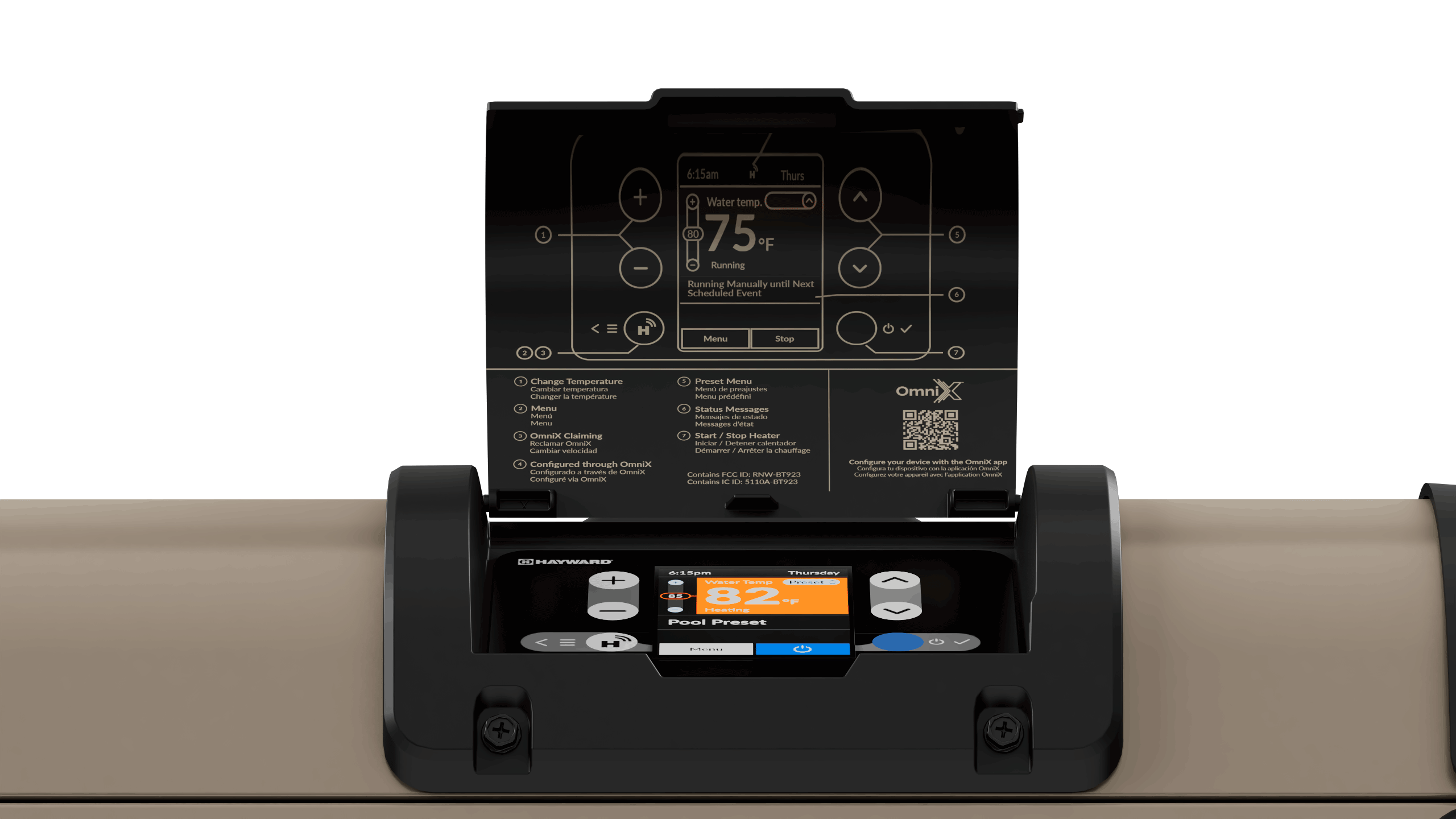 Calentador a gas Universal H con OmniX – Hayward - Imagen 5
